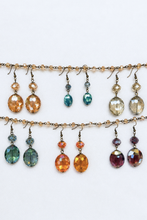 Carolina Earrings: Plum