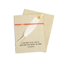 Feather Cards -