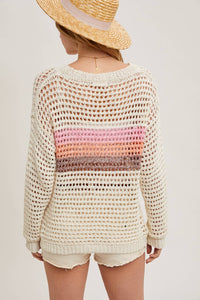 Golden Glow Knit Sweater