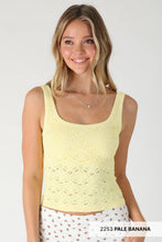 Banana Lace Floral Top