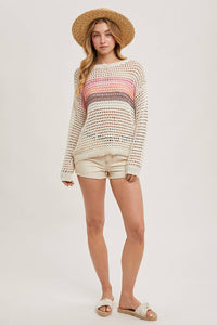 Golden Glow Knit Sweater