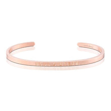 Soul Sisters - inspirational mantraband® cuff bracelet: Silver / Original