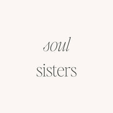 Soul Sisters - inspirational mantraband® cuff bracelet: Silver / Original