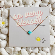 So Very Blessed Cross Necklace: Gold