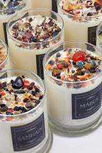 Fall Candles, Halloween Candles, Soy Candle, Crystal Candles: Sagittarius Zodiac / 7.75 oz Glass Jar