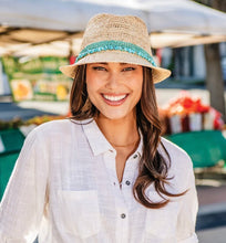 Tahiti Turquoise Wallaroo Hat