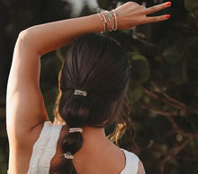 "Reflect" Ocean Wave Hair Tie Bracelets: Medium