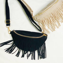 Fringed Or Not Sling Bag: Alpaca