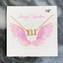 Dainty Angel Number Necklace: 888