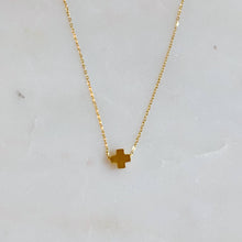 So Very Blessed Cross Necklace: Gold