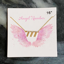 Dainty Angel Number Necklace: 999