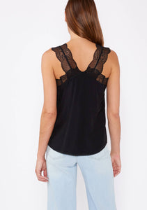 Mystic V-Neck Lace Tank