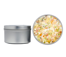 Positive Energy Candle - Soy Candles - Herb & Crystal Candle: 7.75oz Round Glass