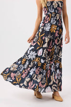 Kailani Maxi Dress Shellscapes Black