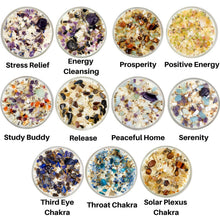 Fresh Scented Candles, Handmade Soy Candle, Crystal Candle: Peaceful Home / 12oz Glass Jar