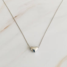 Love Bean Heart Necklace: Gold