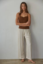 Black Knit V-Neck Cami Top