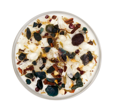 X-mas Morning Candles: 12oz Round Glass