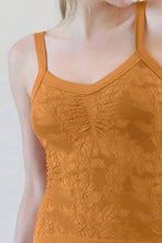 NS8318 - Lace V Neck Top: 2245 Chili Oil