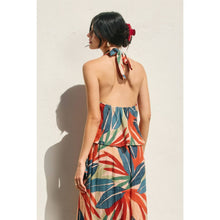 Sun Orange Halter Top