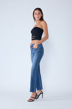 OPEN PACK High Rise Classic Straight Jeans WEP3581 : DARK / US 13