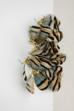 St Armands Feather Statement Tassel Earrings