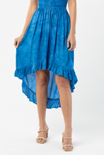 Bellini Midi Dress: Batik Salt Pacific / One Size