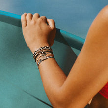K'lani x Roxy Coastal Drift - Hair Tie Bracelet: Medium