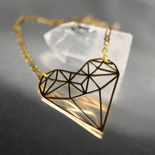 Heart on Figaro Necklace