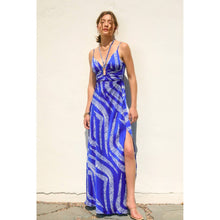 Breezy Sky Halter Dress