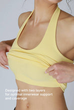 NS8392 - Clean Line Halter Top: 2269 Earth Olive