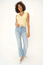 Rue V-neck Butter Yellow