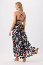 Kailani Maxi Dress Shellscapes Black