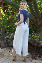 25P68-ASIS WRAP PANTS WITH CROCHET TRIM AND ELASTIC WAIST: BLACK / M