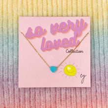 So Very Loved Heart Necklace: Pink