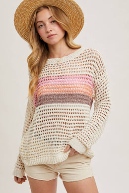 Golden Glow Knit Sweater