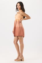 Shawna Mini Dress: Terracotta Ombre / One Size