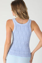 NS8465 - Vintage Reversible Lace Top: Vintage Mist Teal