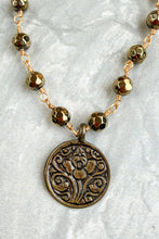 Talus Bronze Necklaces: Bronze Star
