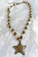 Talus Bronze Necklaces: Bronze Star