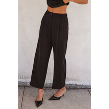 City Vibes Straight Leg Trousers black