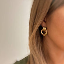 Golden Knocker Earring