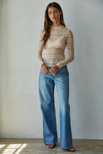 Blush Lace Long Sleeve