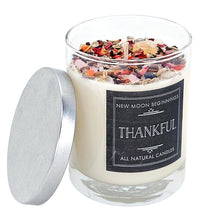 Fall Candles, Halloween Candles, Soy Candle, Crystal Candles: Scorpio Zodiac / 7.75 oz Glass Jar