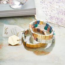 LOVE Empower Bracelet Silver/Rose Quartz/Labradorite