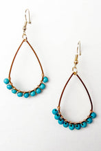Missy Earrings: Turquoise