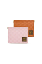 LV Upcycled Vegan Leather Pouch