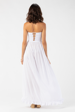 Flynn Maxi Dress: White / One Size
