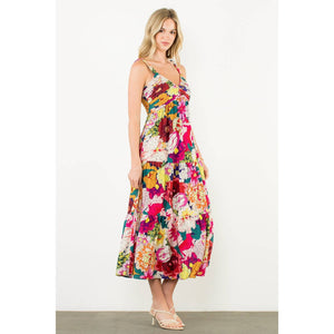 Sunset Garden Maxi Dress