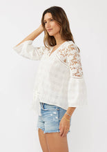 Button Down Crochet Top